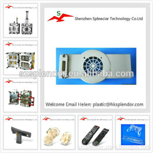 plastic injection molded enclosure with ABS